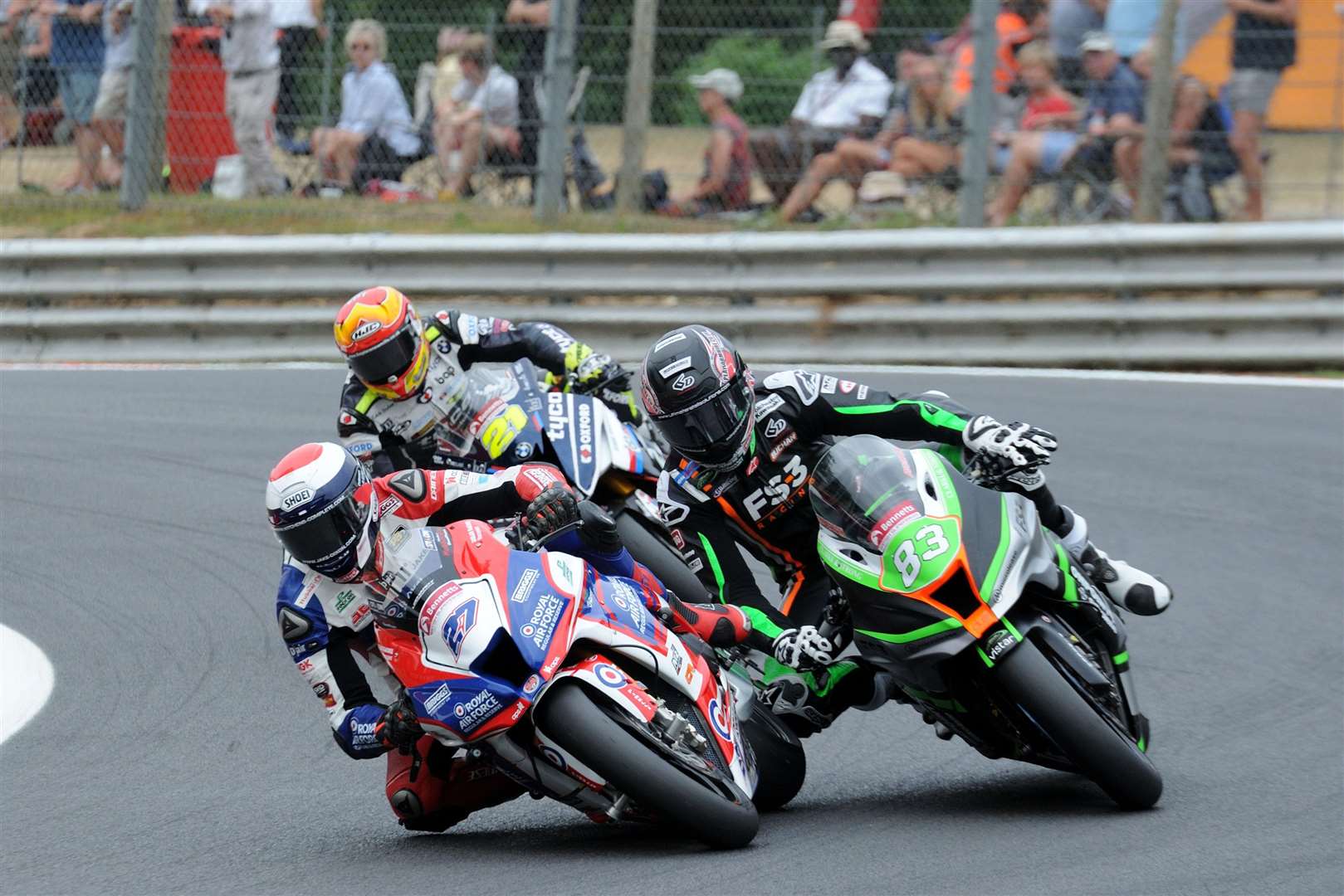 Kent's Jake Dixon racing at Brands in 2018 Picture: Simon Hildrew