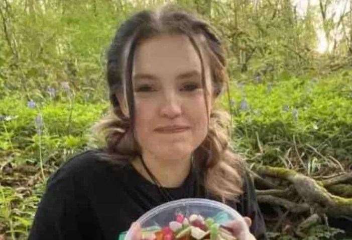 Emily Stokes, 17, was seen on CCTV swallowing what is suspected to have been an ecstasy pill and handing others to friends. Picture: Megan Stokes/GoFundMe