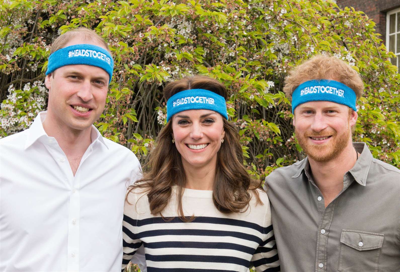 William, Kate and Harry promoting their Heads Together Mental Health campaign (The Royal Foundation)