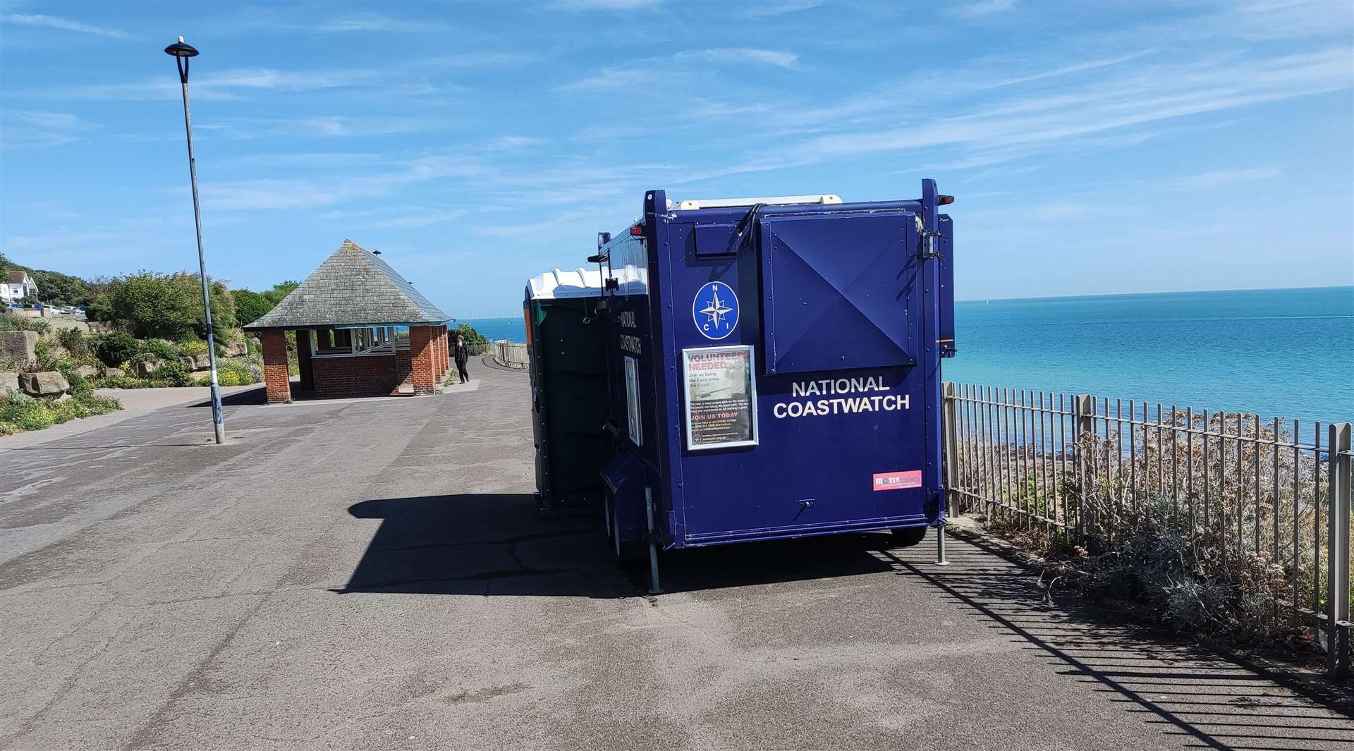 The National Coastwatch Institution (NCI) station on the promenade at Winterstoke Gardens in Ramsgate opened in May. Picture: NCI Ramsgate