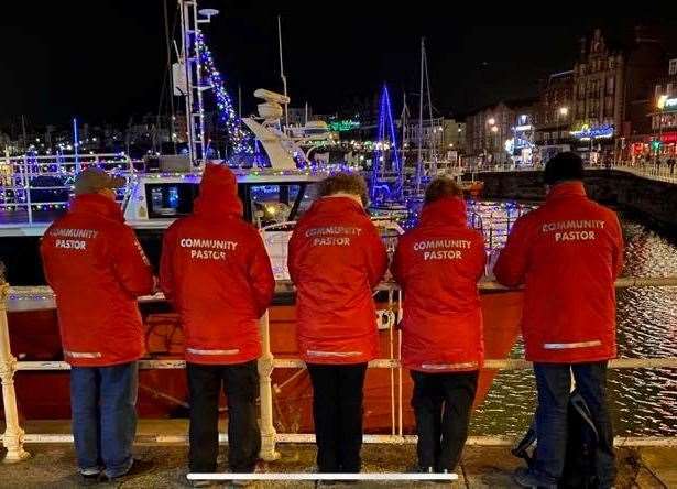 The Community Pastors on patrol in Ramsgate. Picture: Community Pastors