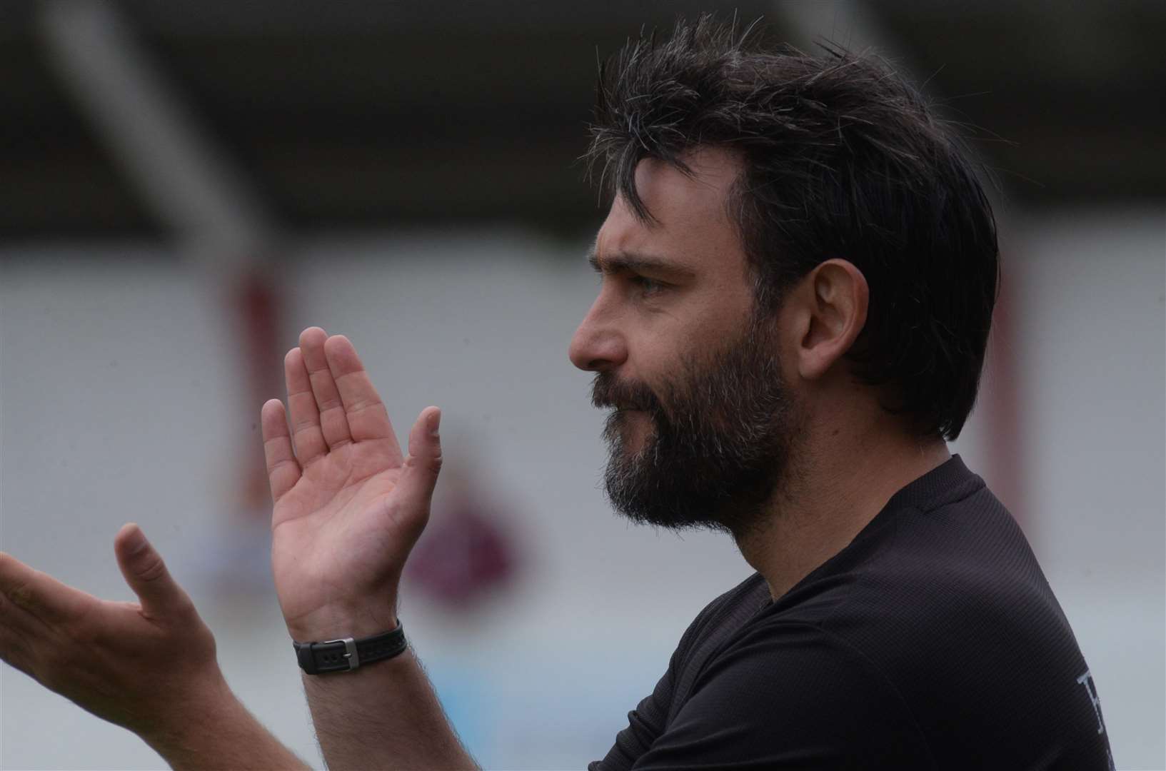 Ramsgate manager Lloyd Blackman Picture: Chris Davey