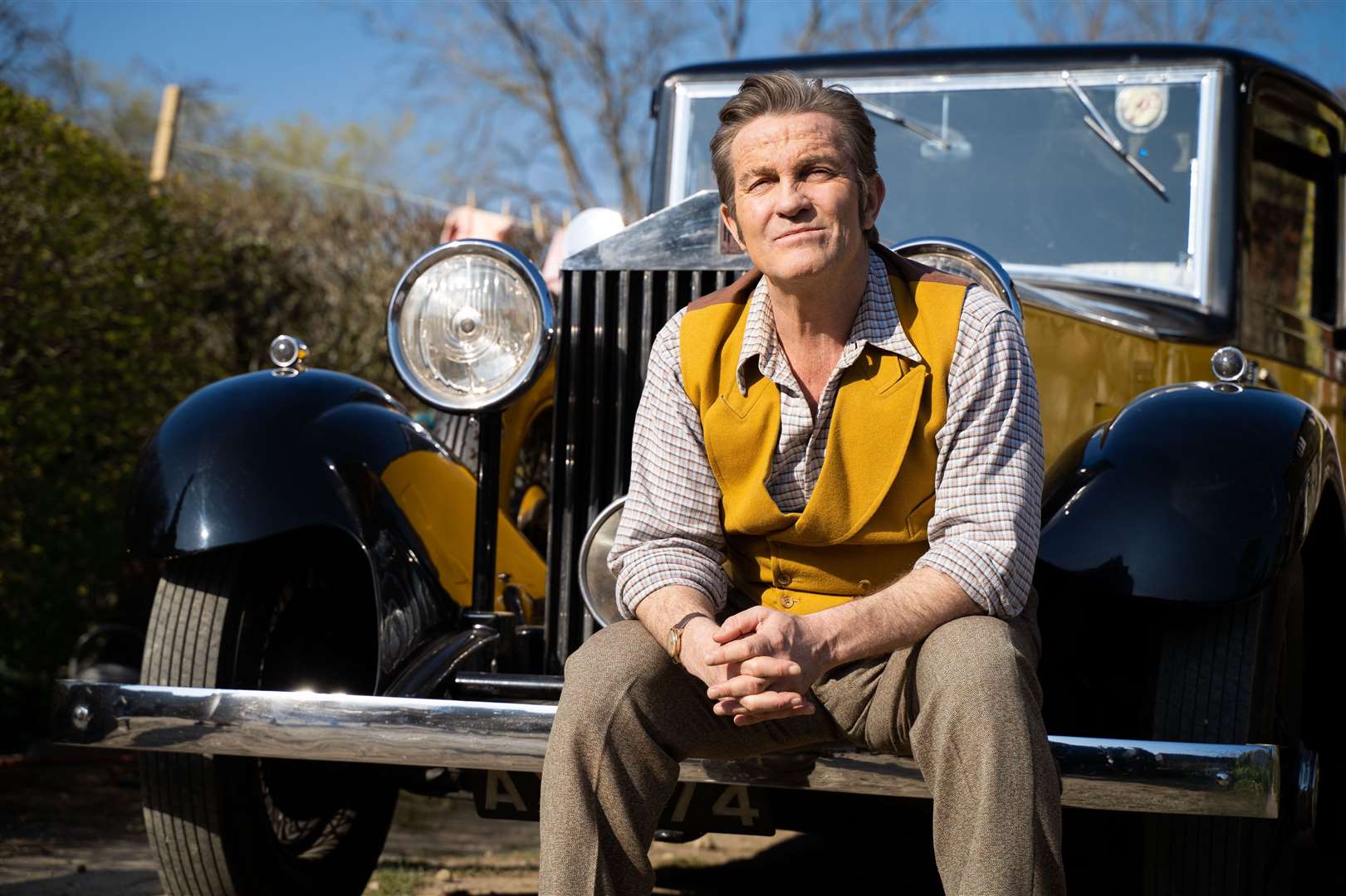 Bradley Walsh as Pop Larkin in The Larkins on ITV and ITV Hub Picture: Objective Fiction / Genial Productions