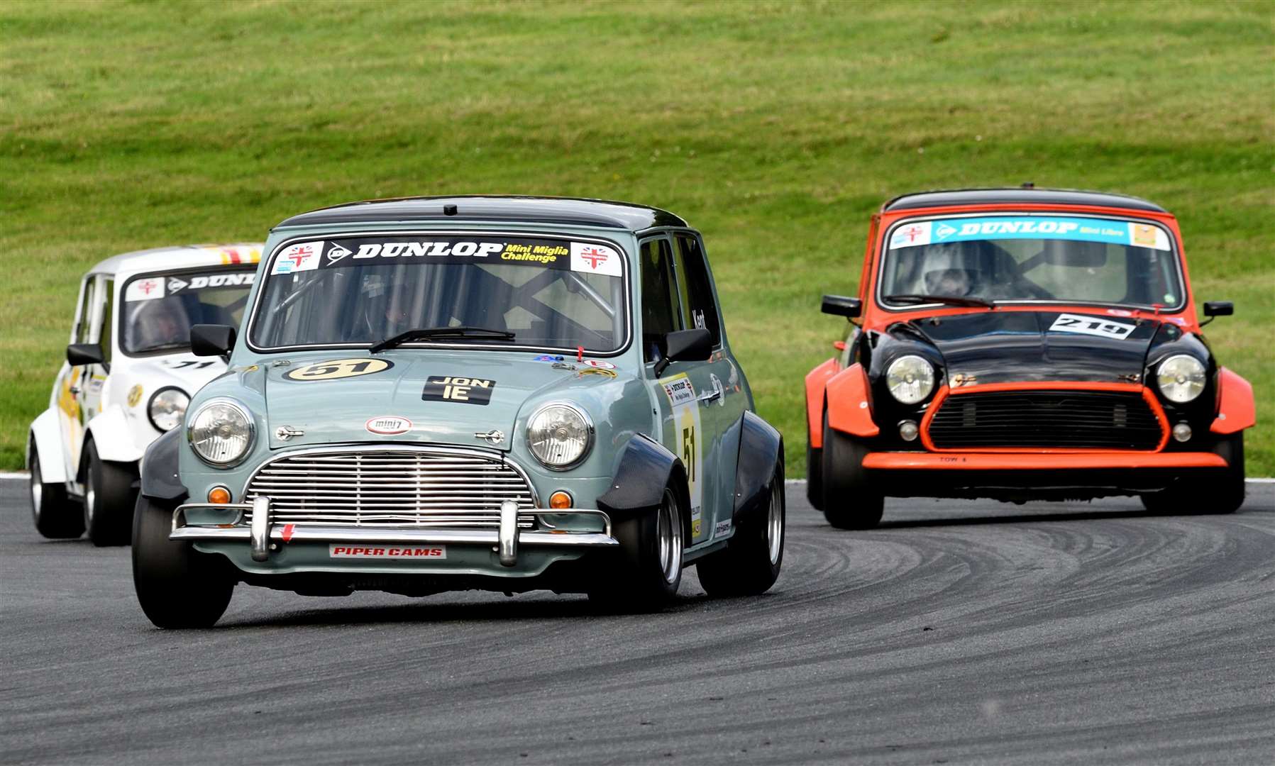 Jonnie Kent, from Tenterden, finished 26th and 14th overall in the two Mini Miglia races. Picture: Simon Hildrew