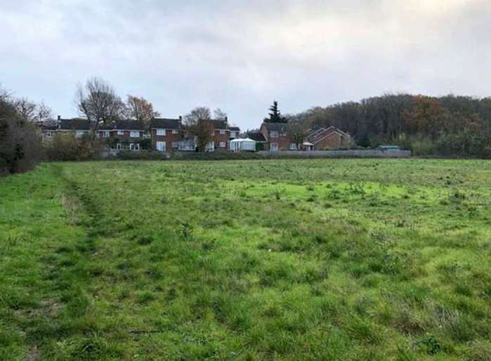 A view of the site where a further 25 houses are proposed on Cliffe Woods. Photo: Esquire Developments/ Medway Council planning portal