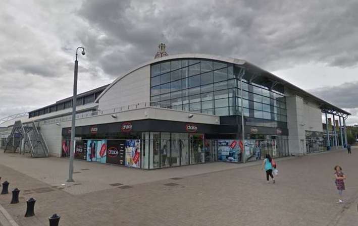 The Dockside Outlet Centre in Chatham