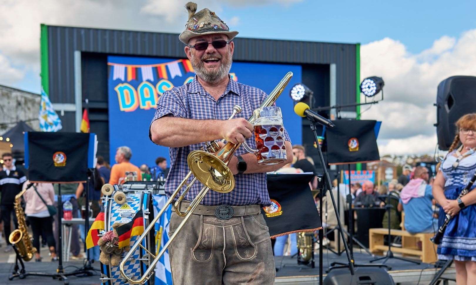 There will be Oompah bands and German beers across three weekends. Picture: Folkestone Harbour