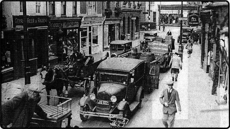 The Salutation in Dover shown on the right in the early 1930s