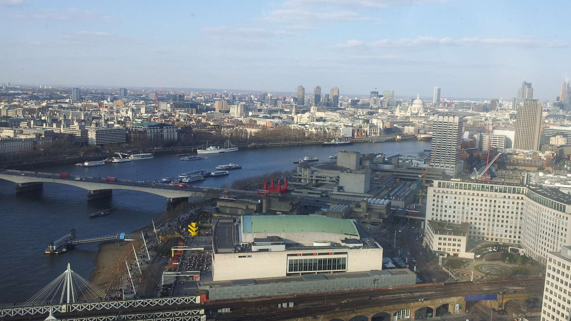 The boat will go up the River Thames into central London. Picture: Gemma Constable