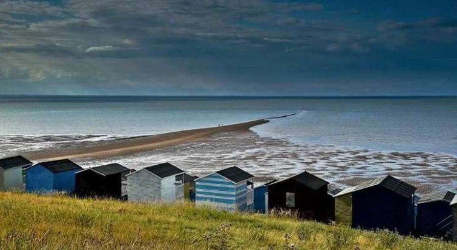 The route takes walker past Tankerton beach in Whitstable