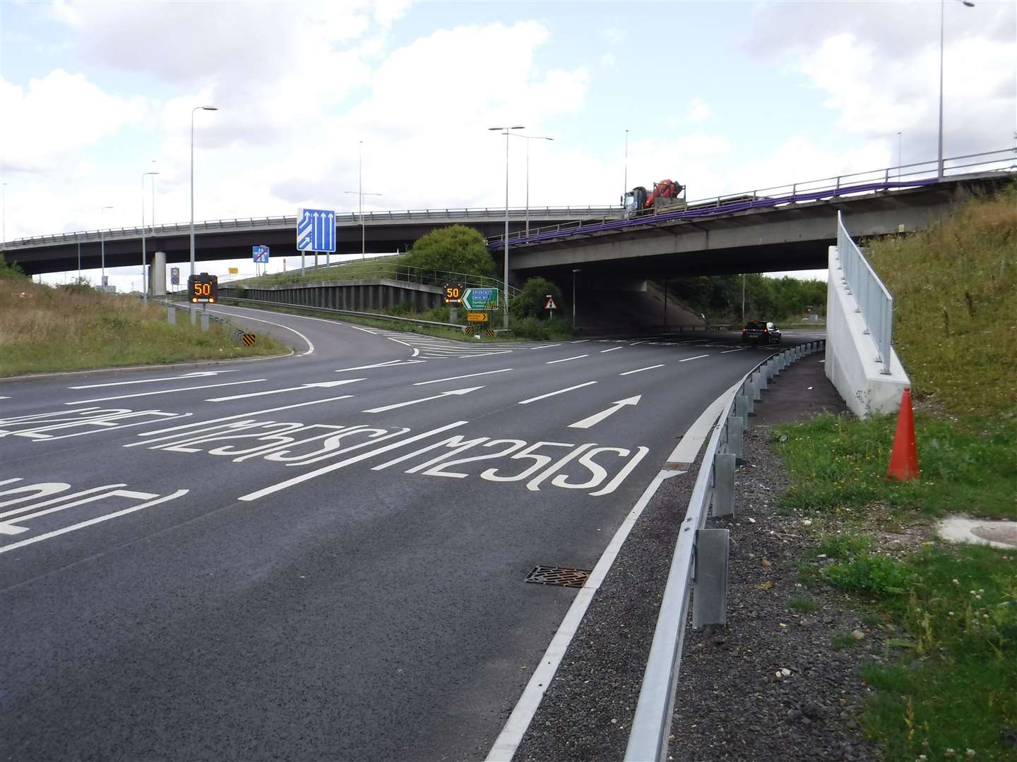 The improvements at the Darenth Interchange will help to improve safety, ease congestion and increase capacity at the roundabout (20385804)