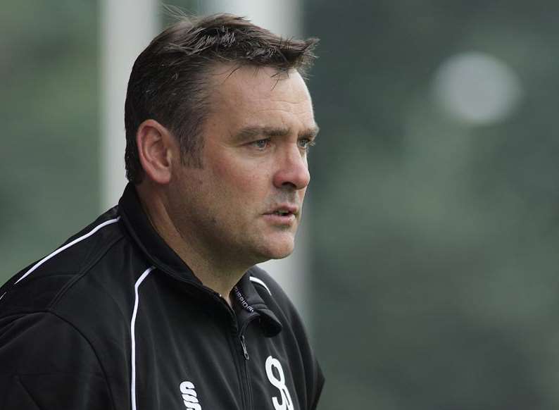 Ebbsfleet United manager Steve Brown Picture: Andy Payton