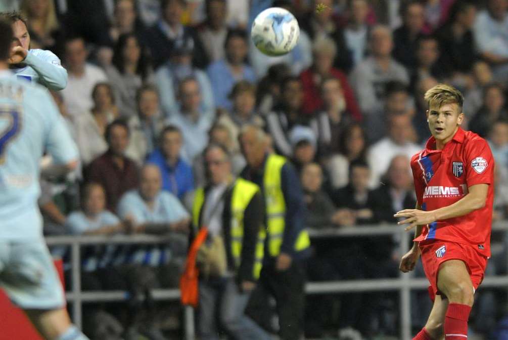 Jake Hessenthaler thought Gills deserved something from Friday's visit to the Ricoh Arena Picture: Barry Goodwin