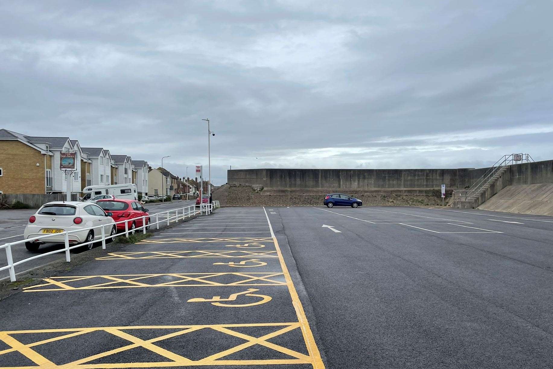 Fees were introduced at the nearby Ship on Shore car park in Sheerness