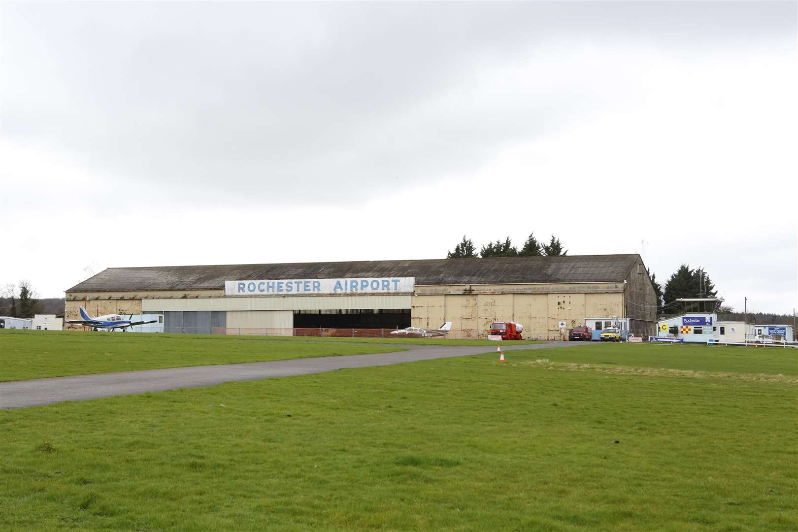 General view of Rochester Airport..Rochester Airport, Maidstone Road, Chatham.Picture: Andy Jones. (3394281)