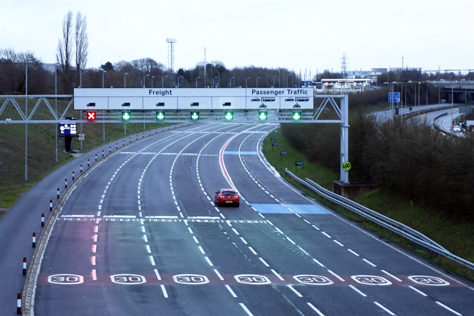 Eurotunnel saw traffic numbers drop during 2020 due to the pandemic. Picture: Barry Goodwin