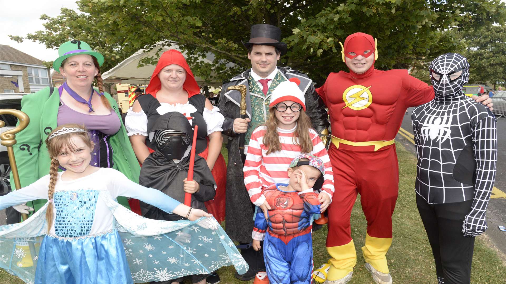 Colourful charachters in the Ramsgate Carnival last year. Picture: Chris Davey