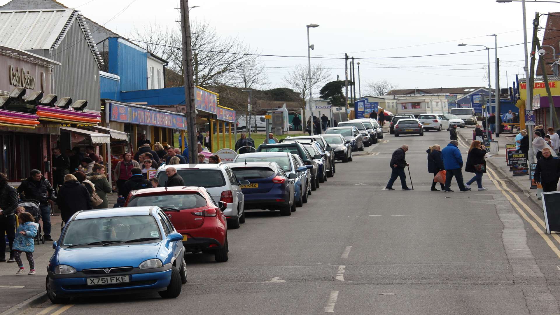 Amusement arcades at Leysdown