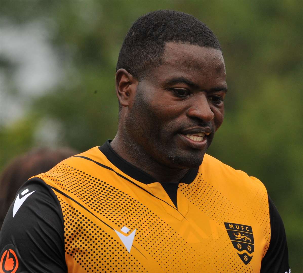 Maidstone United captain George Elokobi Picture: Steve Terrell