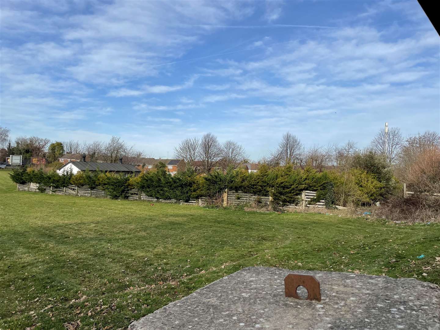 The bowling club was closed in 2020 and the land has not been used since