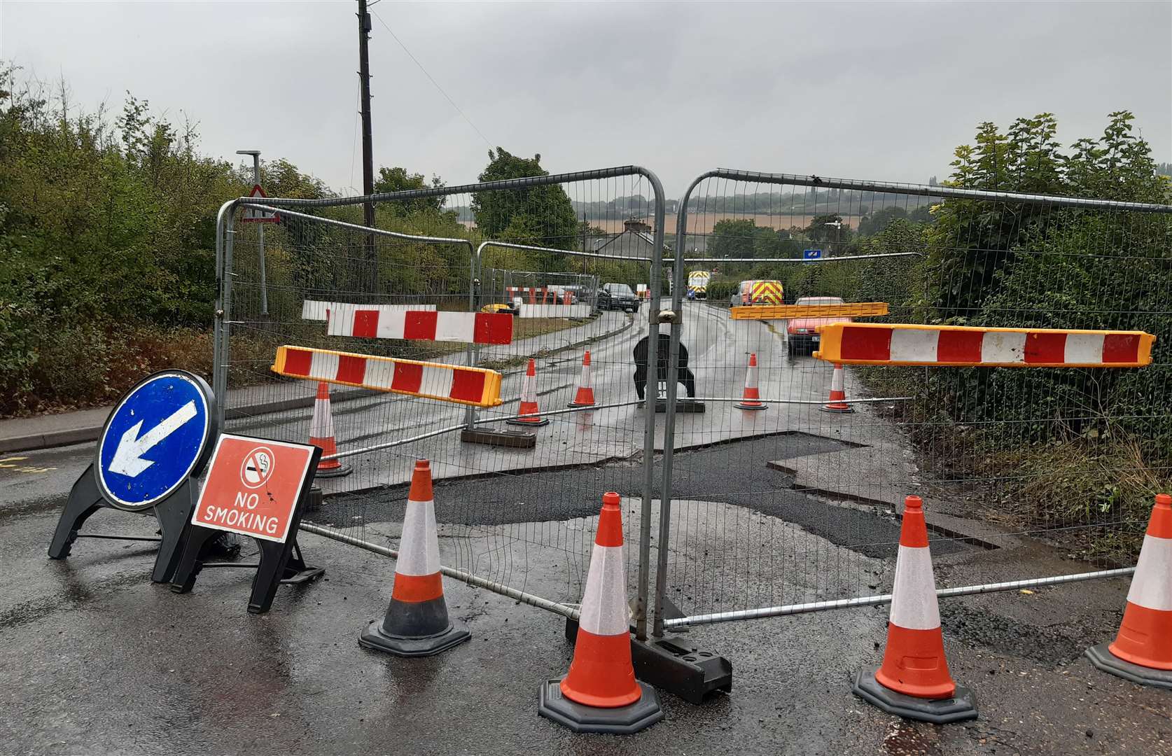 SGN is currently carrying out gas maintenance in Farleigh Lane