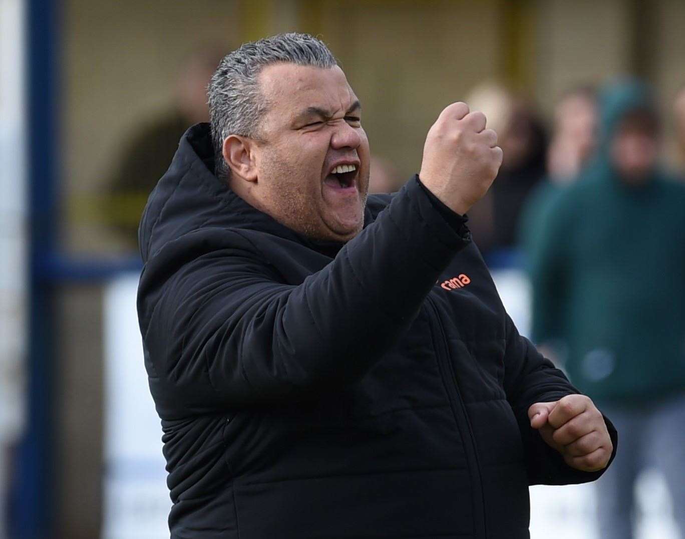 Maidstone United manager Hakan Hayrettin Picture: Steve Terrell