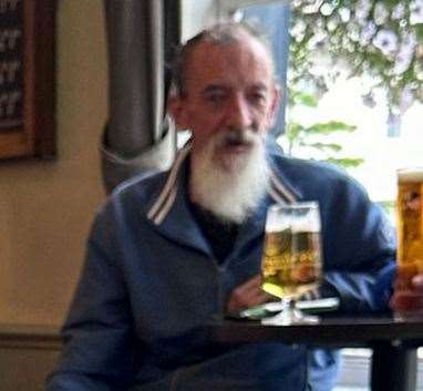 Missing Wayne Woodgate, from Tunbridge Wells, was last seen on Thursday afternoon. Picture: Kent Police