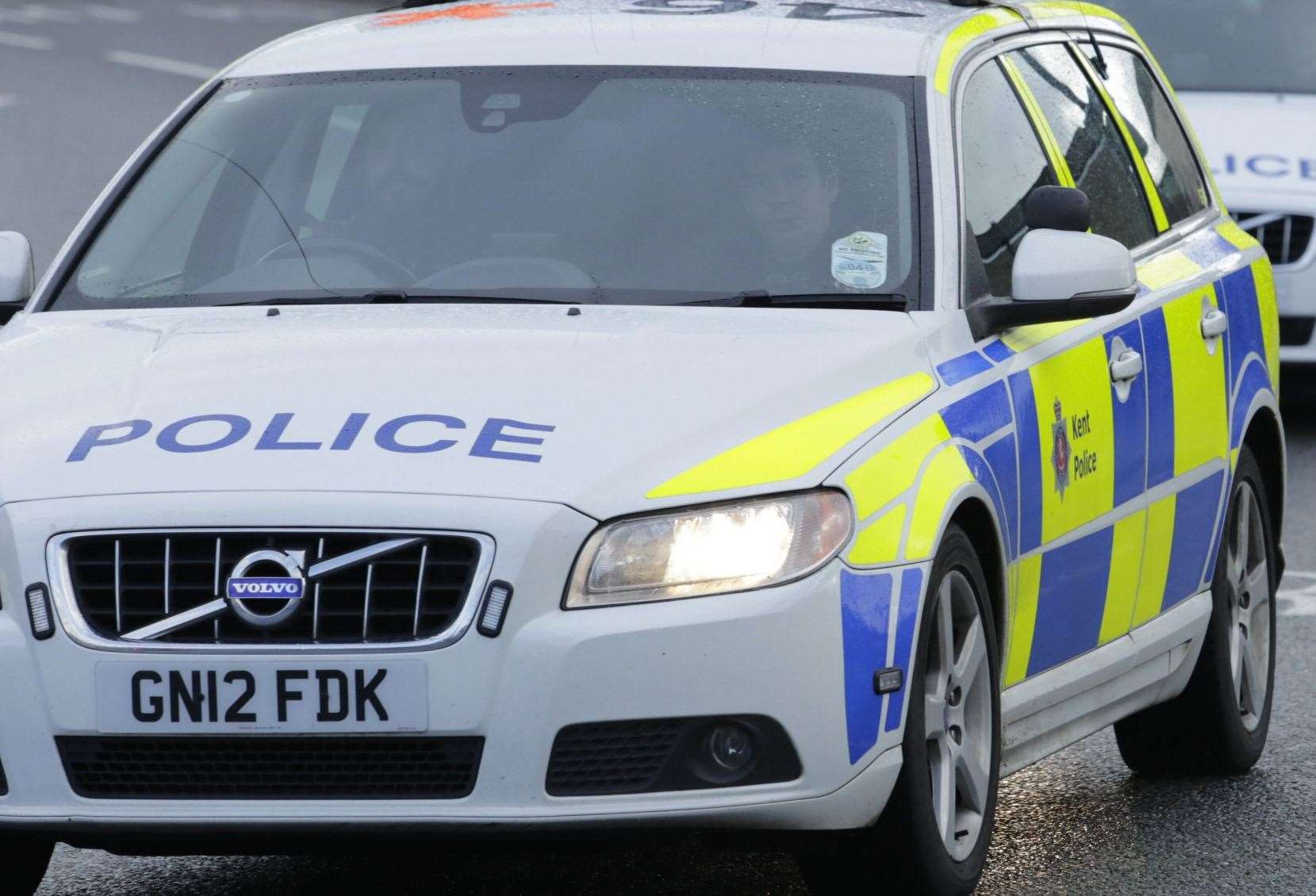 Police were called to the crash on the A2