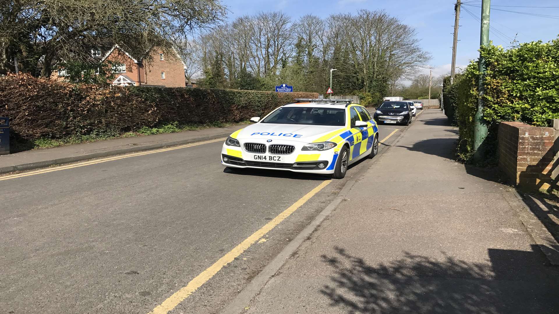 Police at Maidstone Barracks