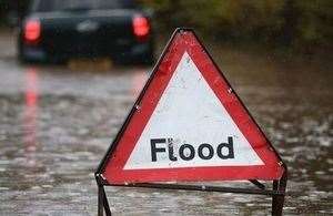 Parts of the borough will be at risk of flooding from midday. Picture: Stock