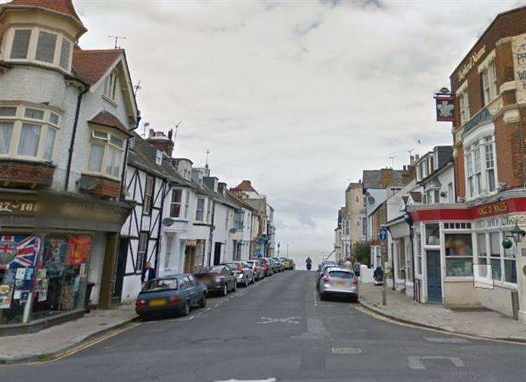 The attack happened on the junction of Mortimer Street and East Street. Pic: GoogleStreetView (1531310)