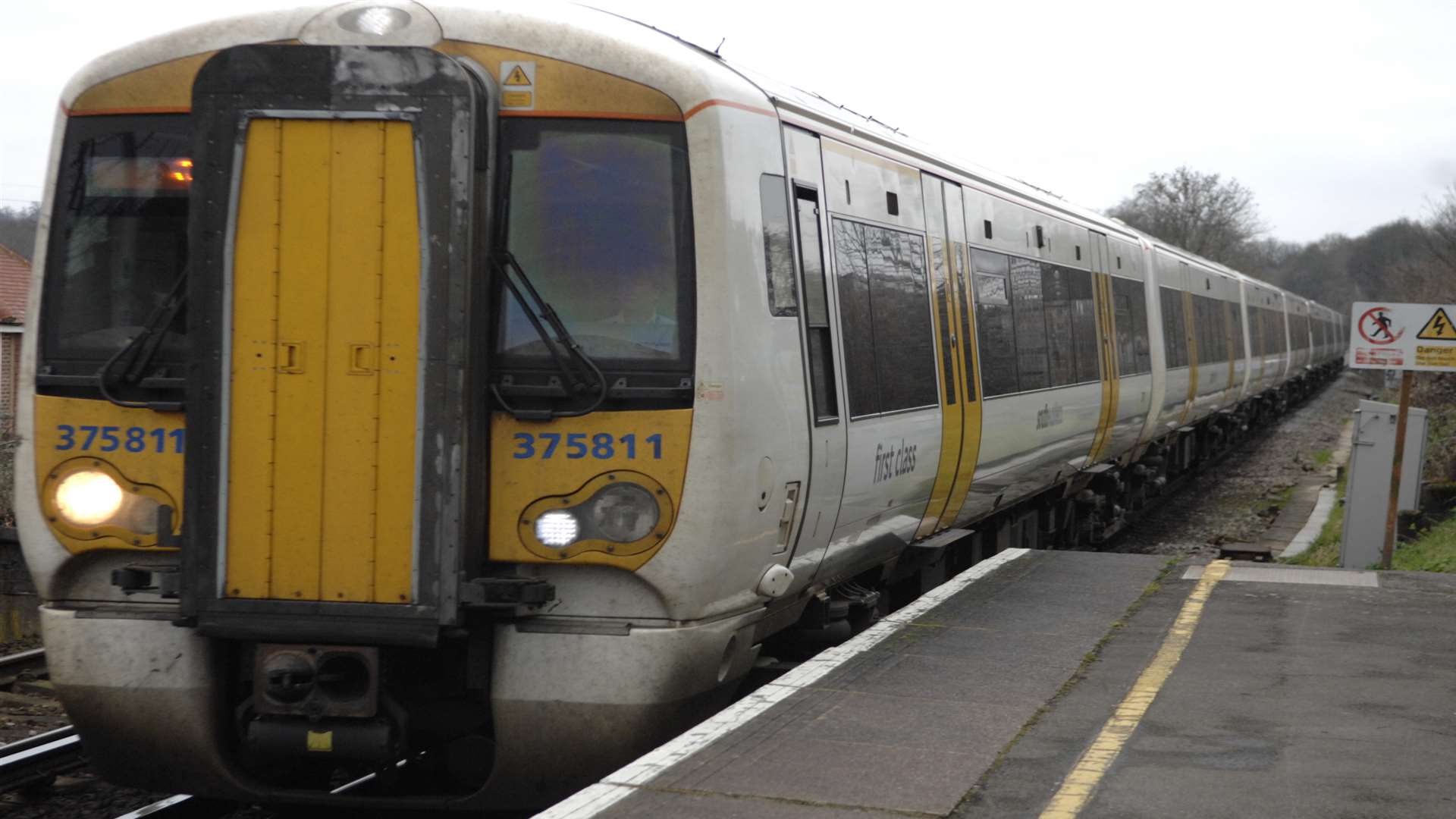 Cleaners on Southeastern and Southern trains may go on strike. Stock image.