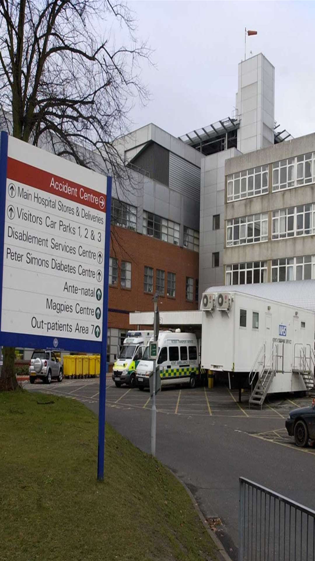 Medway Maritime Hospital. Library image