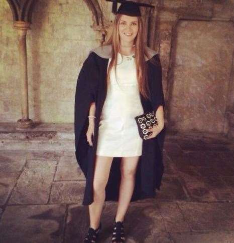 Fiona Tucker on her graduation day (13308410)