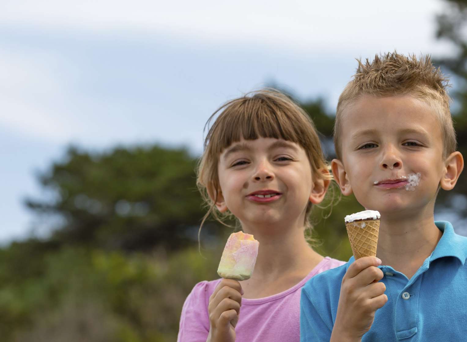 Children on Easter holidays enjoyed the early spring sunshine