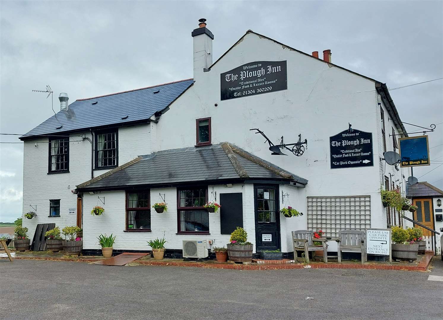 The Plough Inn in Ripple has been saved from closure