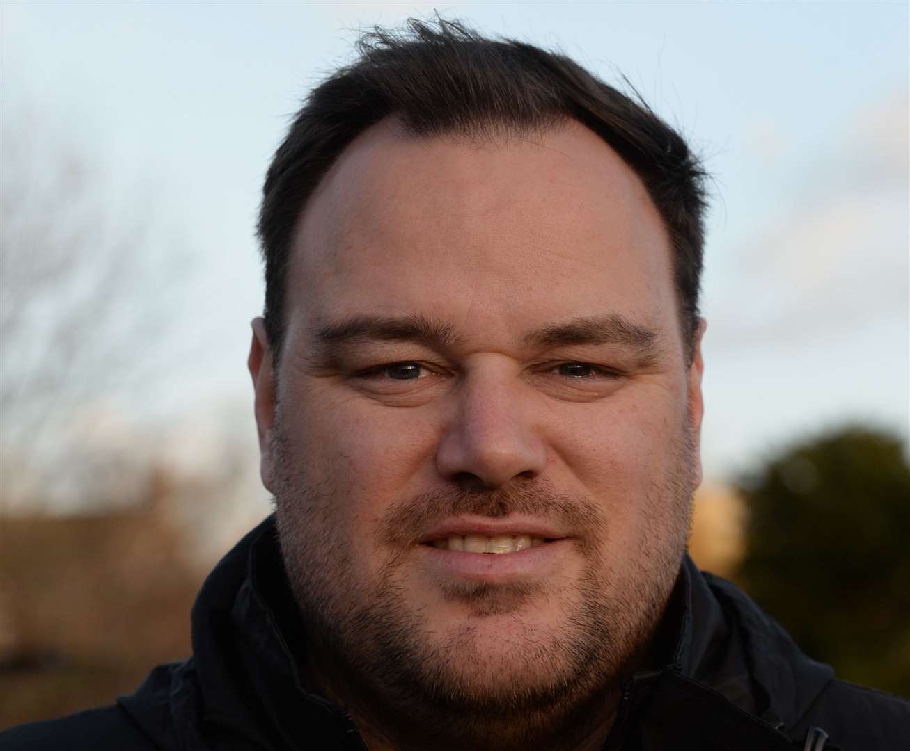 Herne Bay manager Ben Smith. Picture: Chris Davey