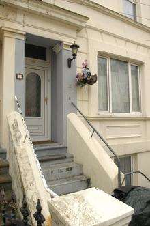 The house in Victoria Grove, Folkestone, where police made the discovery