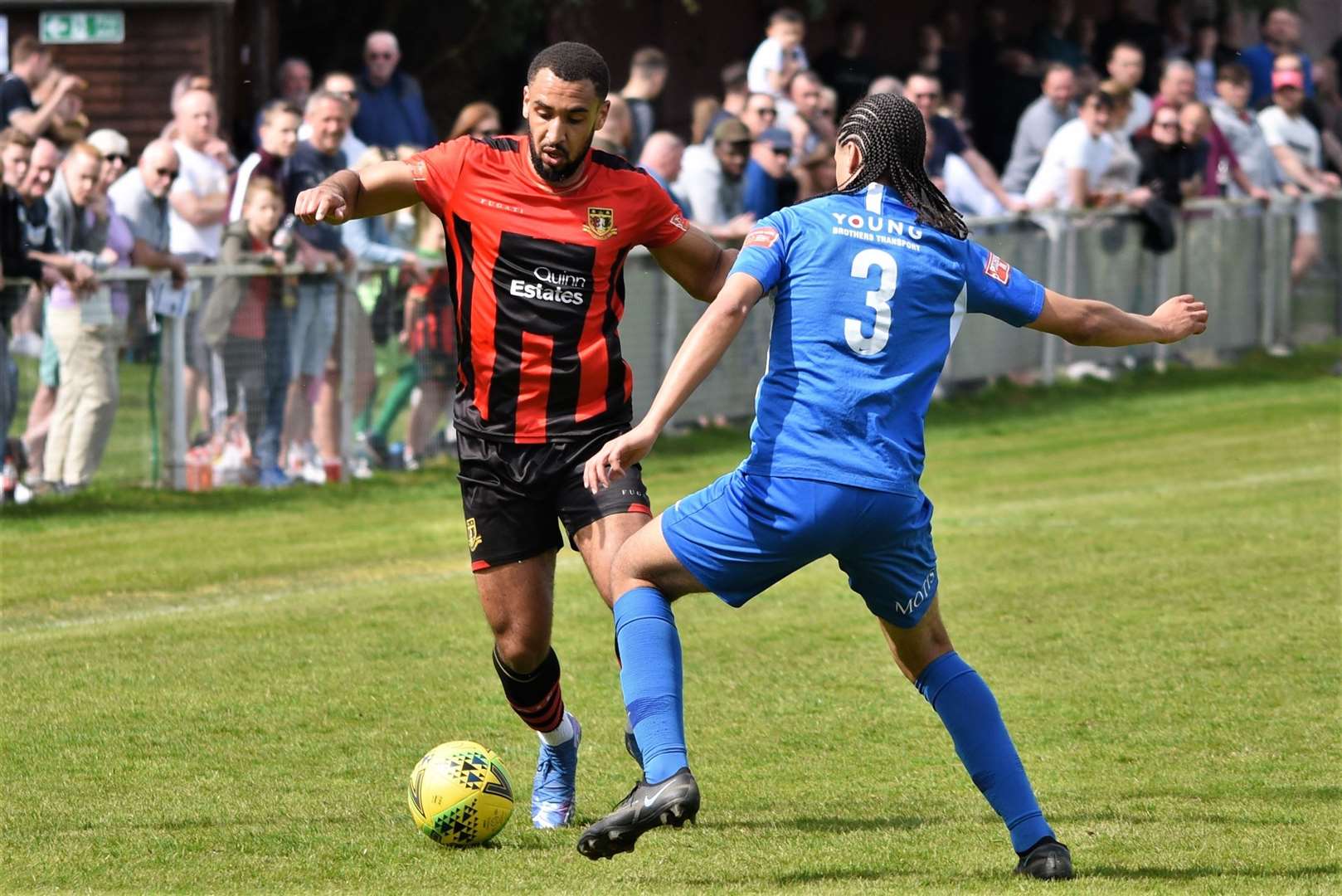 Good Friday action as Sittingbourne take on Herne Bay Picture: Ken Medwyn