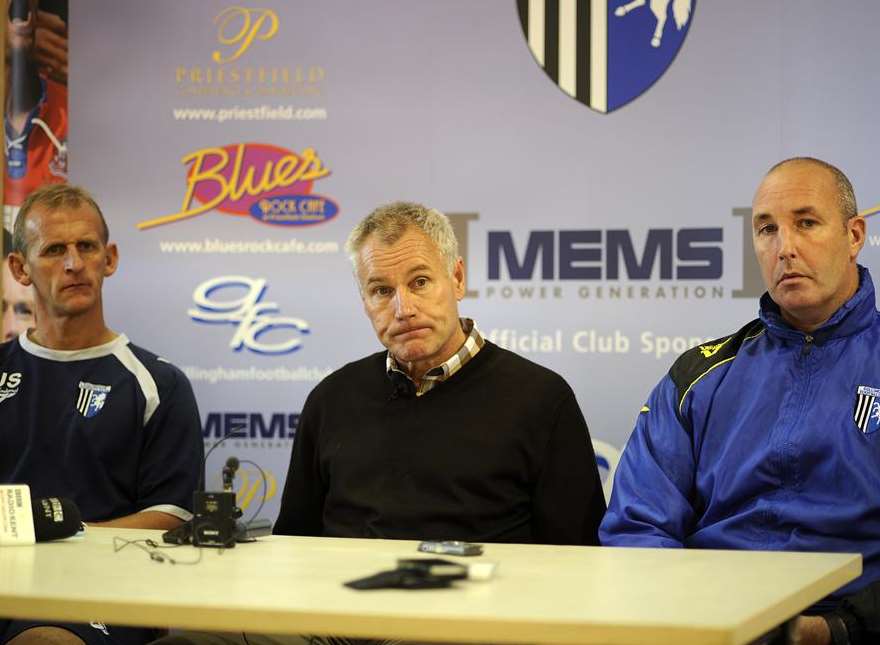 Peter Taylor took over in October 2013 and kept on Martin Allen's coaching team Picture: Barry Goodwin