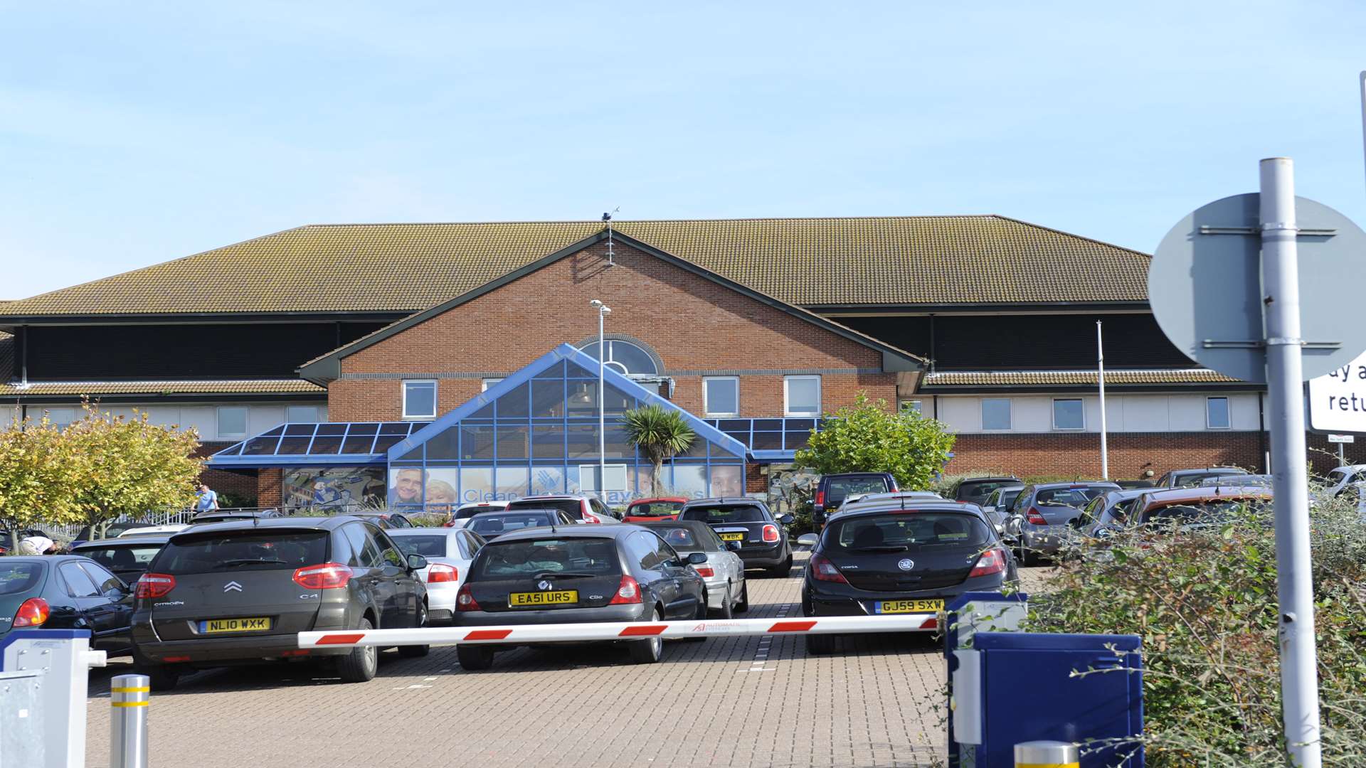 The Queen Elizabeth the Queen Mother Hospital in Margate