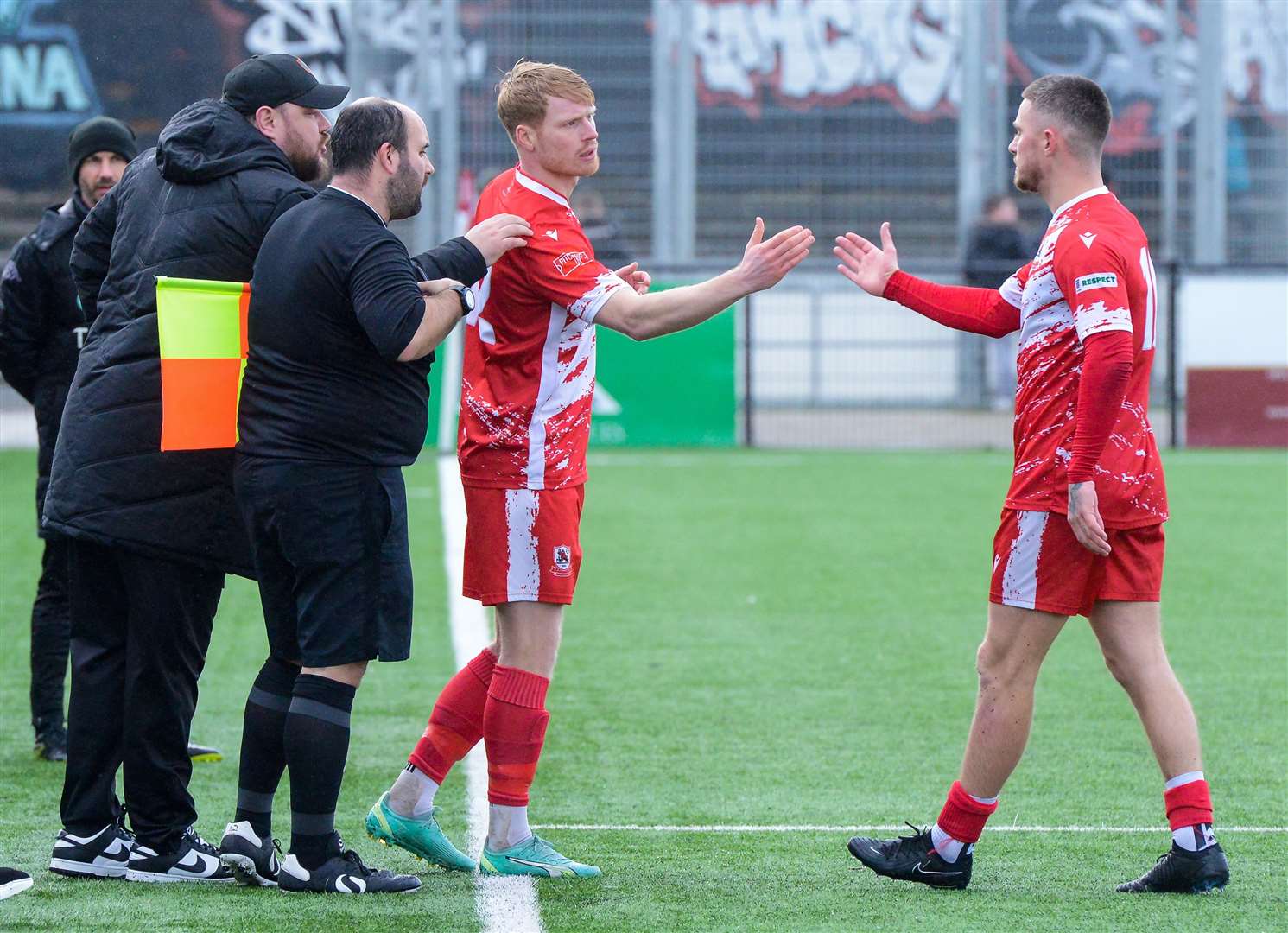 New signing Matt Warren comes on for his Ramsgate debut Picture: Stuart Watson