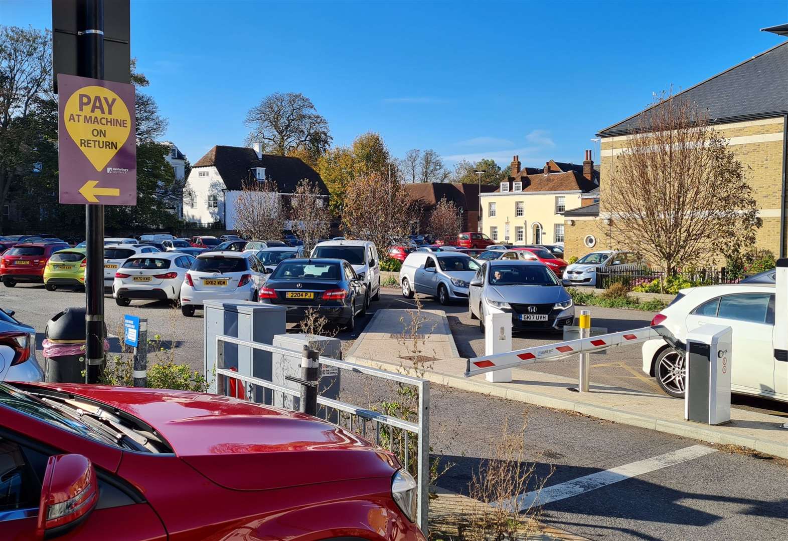 Watling Street car park in Canterbury