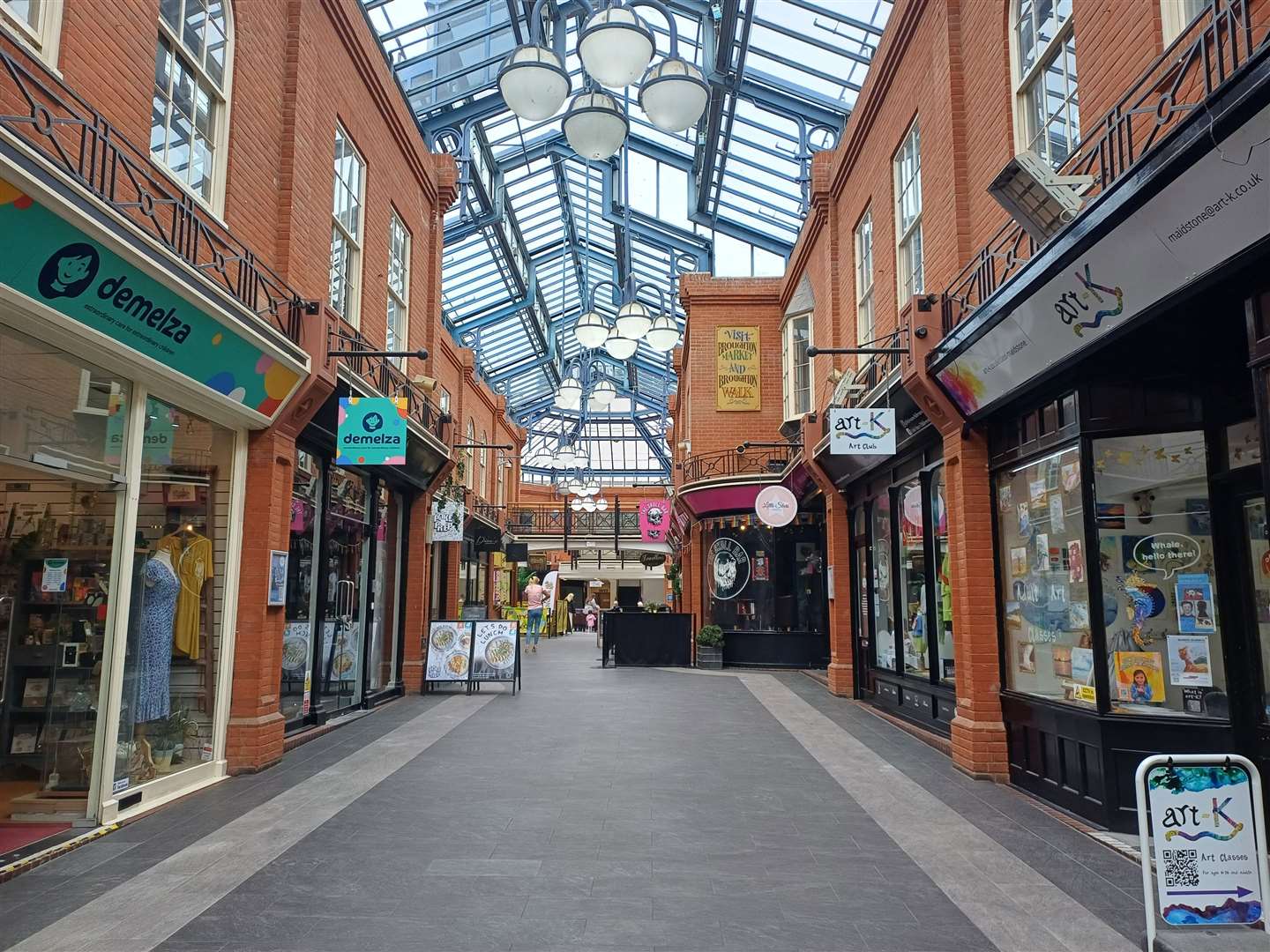 The store is located in the Royal Star Arcade shopping centre