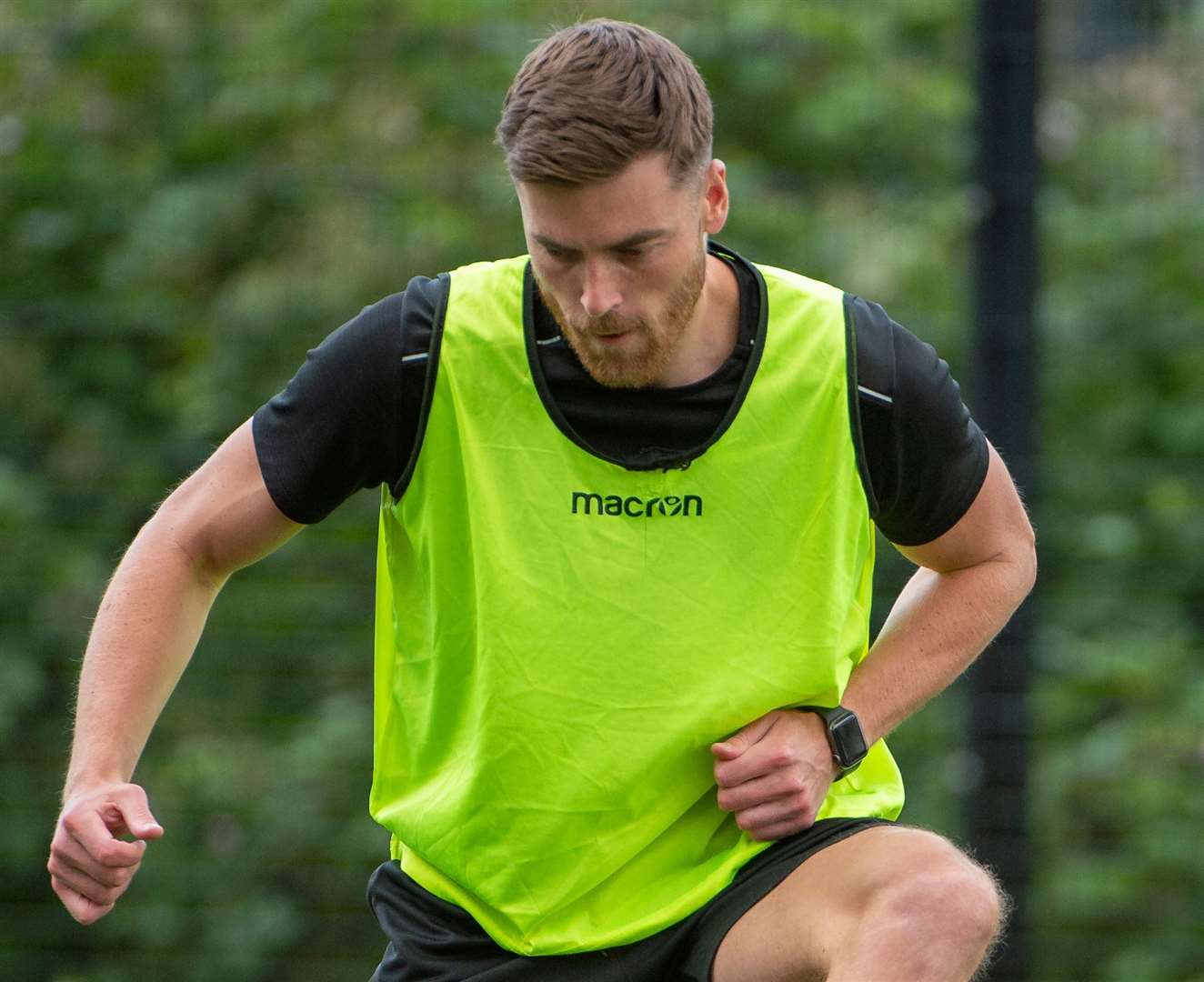 Ashford United defender Lewis Knight. Picture: Ian Scammell