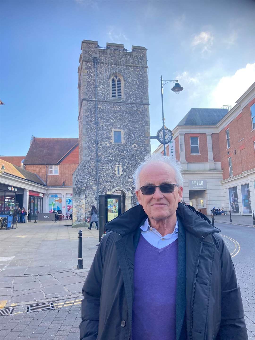 Former architect Clive Bowley from the Canterbury Heritage Design Forum