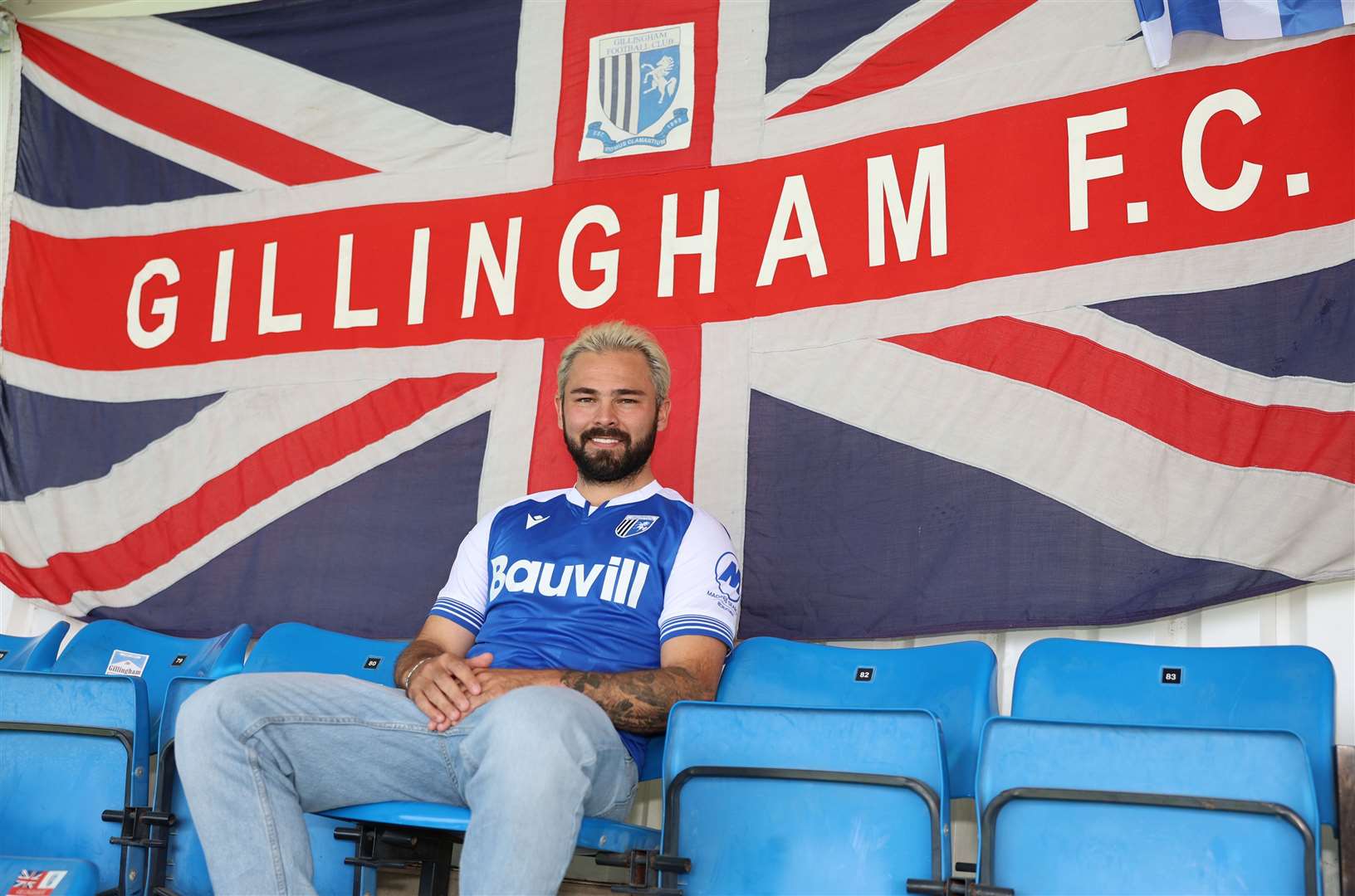 Bradley Dack is getting nearer to being available and is in full training Picture: Gillingham FC / KPI