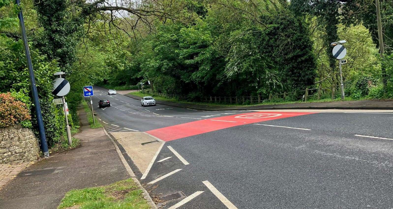 The A20 at Bearsted, near Maidstone