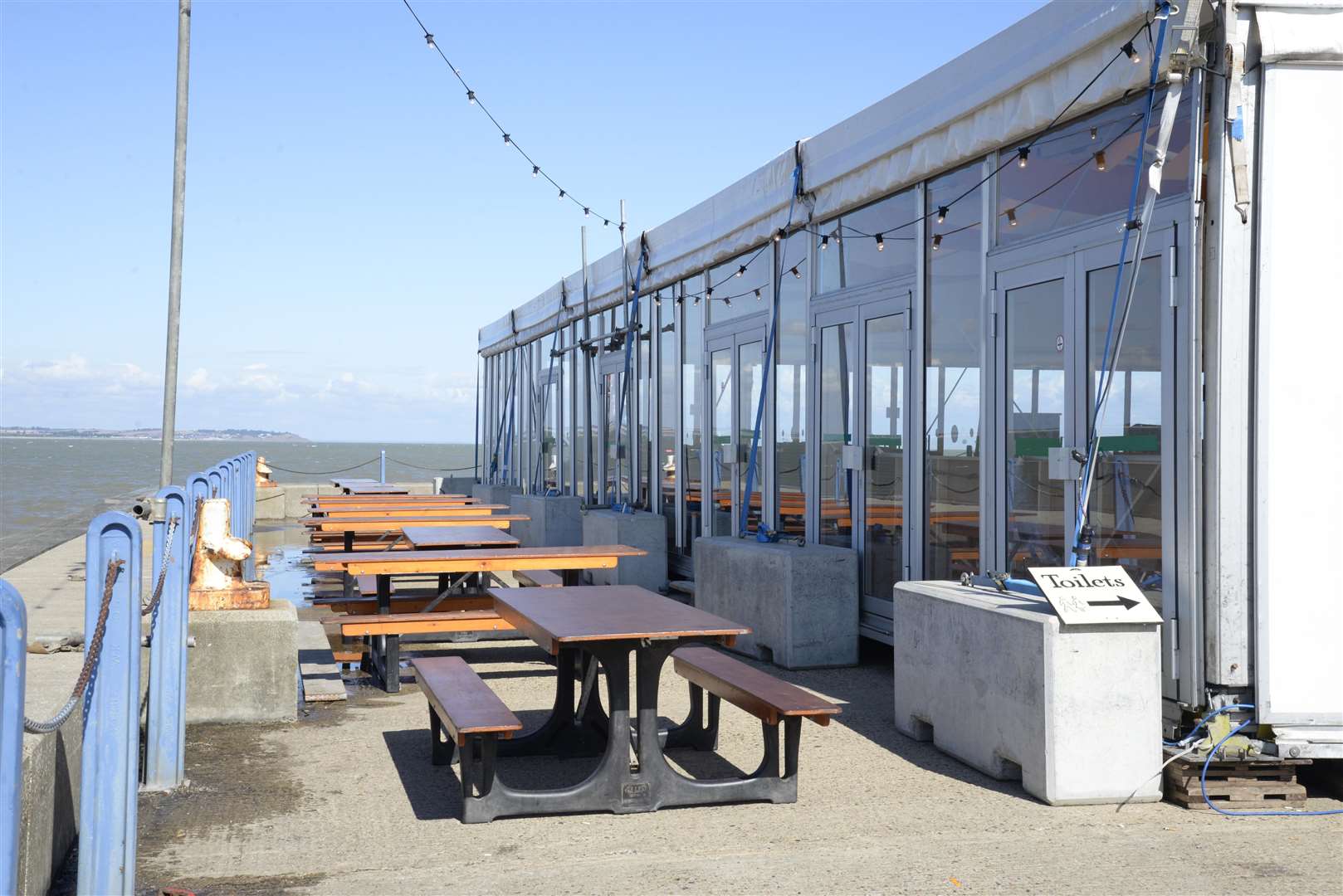 Organisers had hoped to hold the festival on the West Quay, which once controversially hosted The Shuck as part of the Oyster Festival