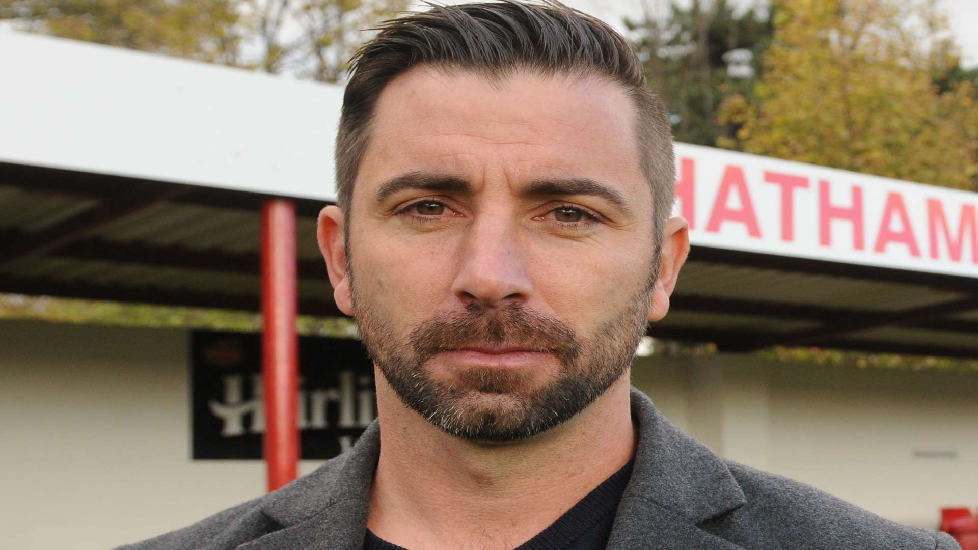 Chatham Town manager Kevin Horlock Picture: Steve Crispe